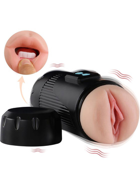 Mistress: Kay Vibrating Double Masturbator, Vagina & Mouth