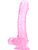 Toyz4Lovers: Made in Italy, Jelly Eros Realistic Dildo, 18.5 cm, pink
