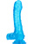 Toyz4Lovers: Made in Italy, Jelly Eros Realistic Dildo, 18.5 cm, blue
