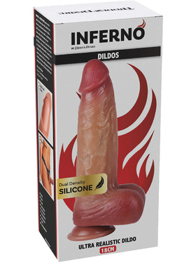 Hidden Desire: Inferno, Ultra Realistic Dildo Silicone No. 1, 23 cm