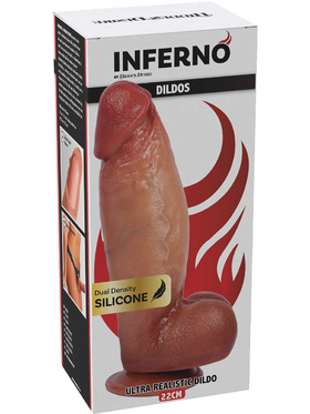 Hidden Desire: Inferno, Ultra Realistic Dildo Silicone, 22 cm