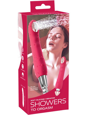 You2Toys: Showers to Orgasm, Silicone Vibrator