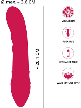 You2Toys: Showers to Orgasm, Silicone Vibrator