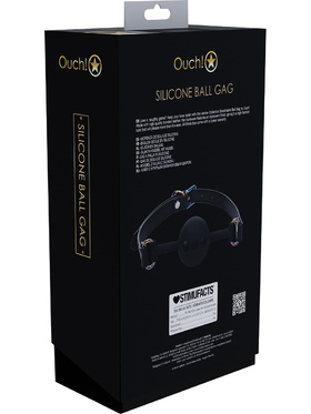 Ouch!: Venice Collection Silicone Ball Gag