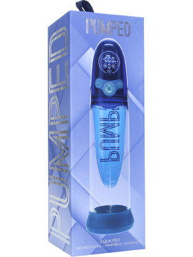 Pumped: Aqua-Pro, Submersible Automatic Pump, AI Enabled, blue