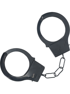 Ouch!: Classic Metal Handcuffs, black