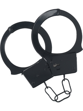 Ouch!: Classic Metal Handcuffs, black