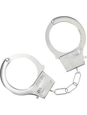 Ouch!: Classic Metal Handcuffs, silver
