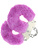 Ouch!: Heavy-duty Fluffy Handcuffs, purple
