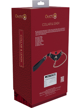 Ouch!: Milan Collection Collar with Leash 