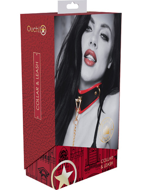 Ouch!: Milan Collection Collar with Leash 
