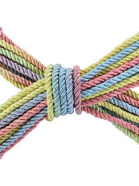 Ouch!: Polyester Bondage Rope, 10m, multi pastel