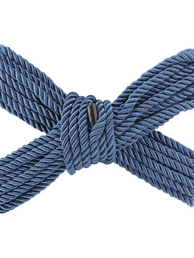 Ouch!: Polyester Bondage Rope, 10m, dark blue