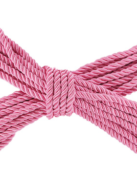 Ouch!: Polyester Bondage Rope, 10m, pink
