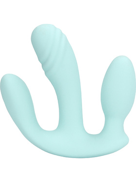 Loveline: Three-In-One Liquid Silicone Vibrator