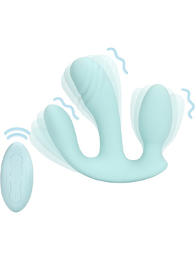 Loveline: Three-In-One Liquid Silicone Vibrator