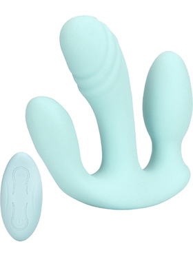 Loveline: Three-In-One Liquid Silicone Vibrator