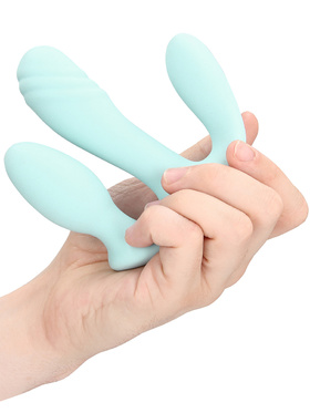 Loveline: Three-In-One Liquid Silicone Vibrator
