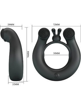 Pretty Love: Dahlia, Vibrant Penis Ring