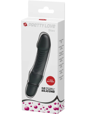 Pretty Love: Stev, 10 Function Mini Vibrator
