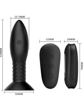 Mr Play: Rotating Beads Anal Plug