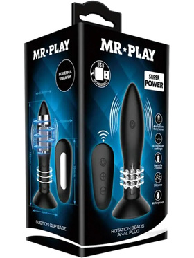 Mr Play: Rotating Beads Anal Plug