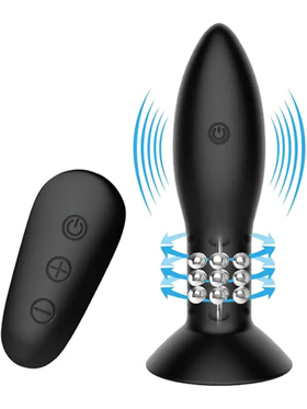 Mr Play: Rotating Beads Anal Plug