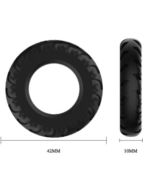 Baile: Titan No.2, Silicone Cock Ring Set, 3-pack