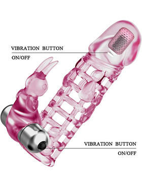 Baile: Vibrating Ultimate Love Sleeve, 13 cm