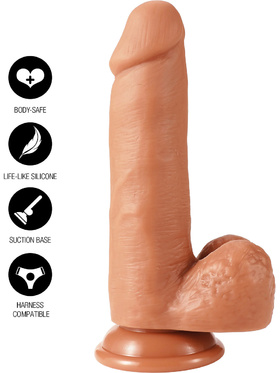 Hidden Desire: Inferno, Realistic Dildo PVC, 18 cm