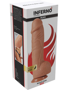 Hidden Desire: Inferno, Realistic Dildo PVC, 27 cm