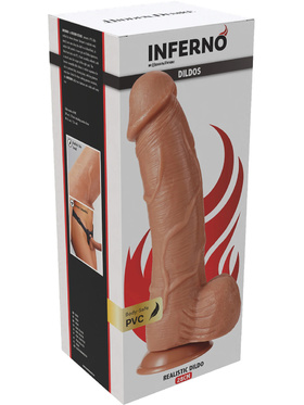 Hidden Desire: Inferno, Realistic Dildo PVC, 30 cm