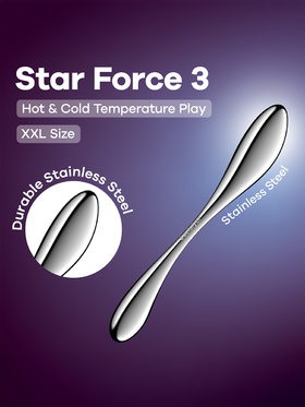 Satisfyer: Star Force 3, Steel Dildo