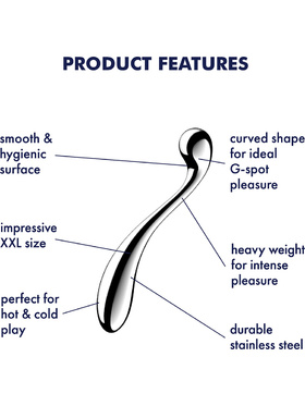 Satisfyer: Star Force 4, Steel Dildo