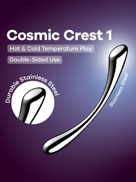 Satisfyer: Cosmic Crest 1, Steel Dildo