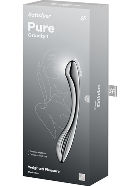 Satisfyer: Pure Gravity 1, Steel Dildo
