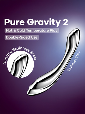 Satisfyer: Pure Gravity 2, Steel Dildo