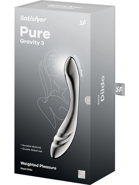 Satisfyer: Pure Gravity 3, Steel Dildo
