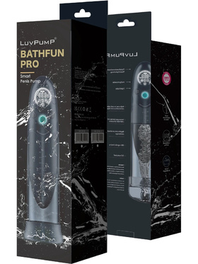 LuvPump: BathFun Pro Pump with MaxFit Silicone Sleeve