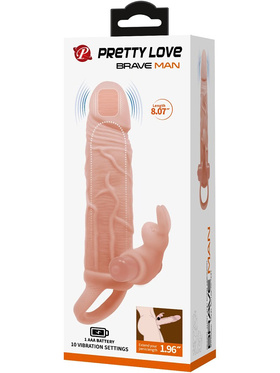 Pretty Love: Brave Man Vibrating Penis Sleeve