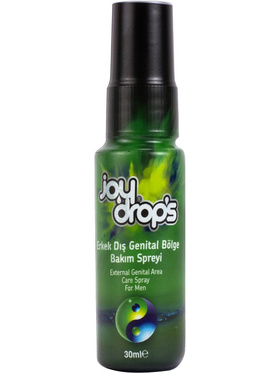 JoyDrops: Male External Genital Care Spray, 30 ml