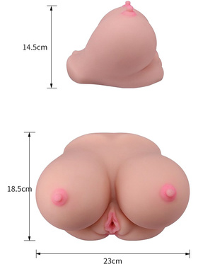 Mistress: Double Hole Masturbator with Breasts