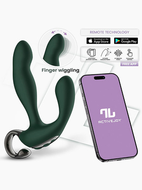 IntoYou: Greeny, Finger Wiggling Prostate Massager with App
