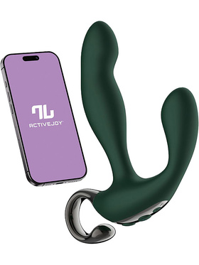 IntoYou: Greeny, Finger Wiggling Prostate Massager with App