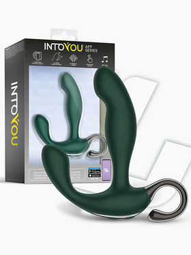 IntoYou: Greeny, Finger Wiggling Prostate Massager with App