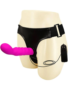 Baile: Ultra Passionate Harness, Vibrating Strap-on