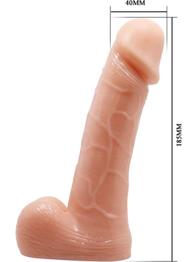 Baile: Yvette, Realistic Strap-on Set, 18.5 cm