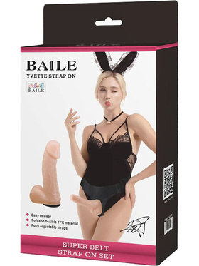Baile: Yvette, Realistic Strap-on Set, 18.5 cm