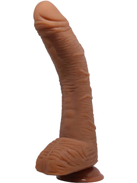 Beautiful Alex: Realistic Dildo with Suction Cup, 28 cm, dark