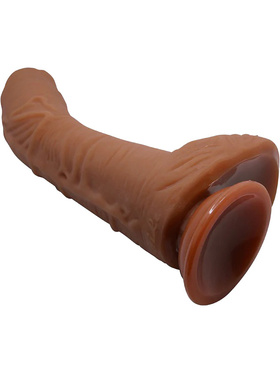Beautiful Alex: Realistic Dildo with Suction Cup, 28 cm, dark